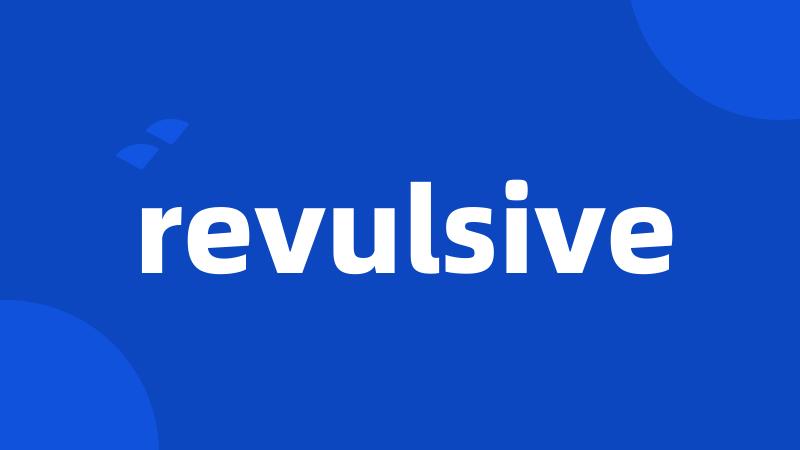 revulsive