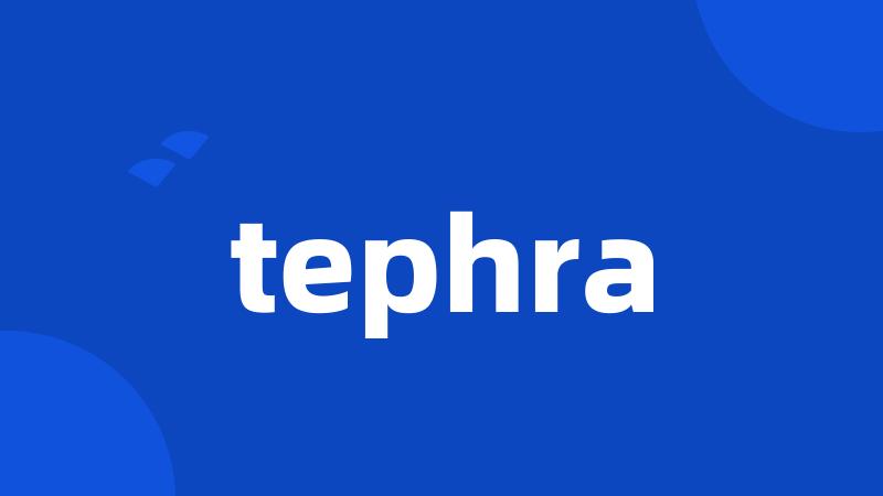 tephra