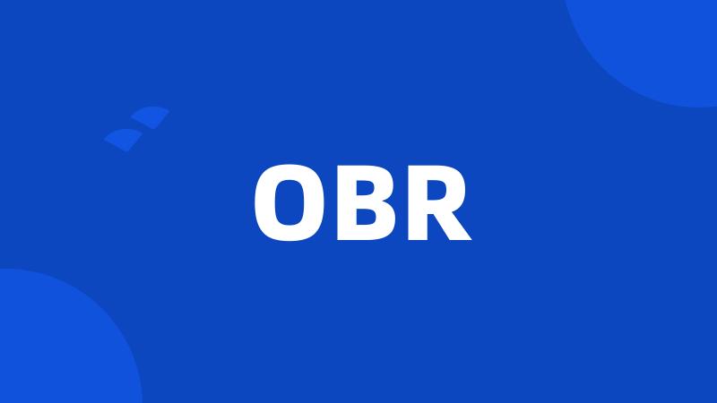 OBR