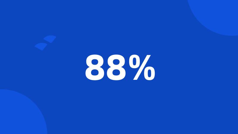 88%