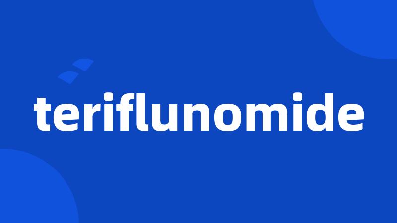 teriflunomide