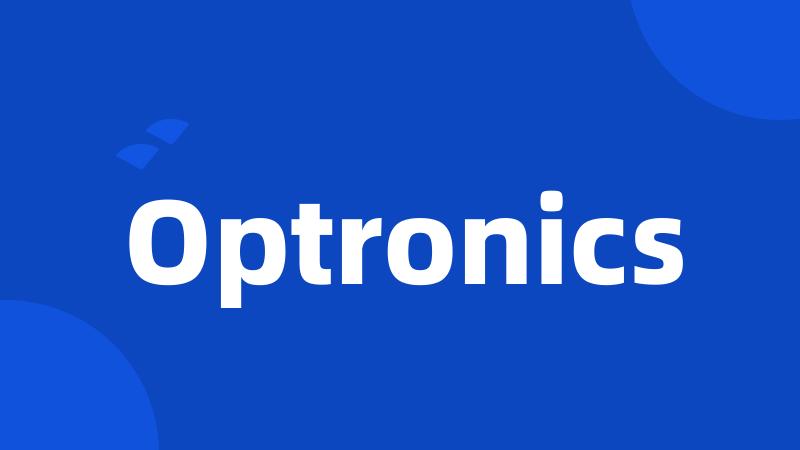 Optronics