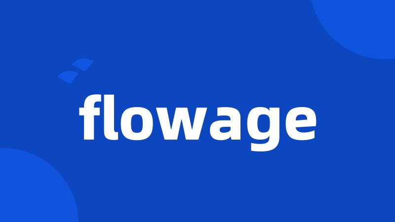 flowage