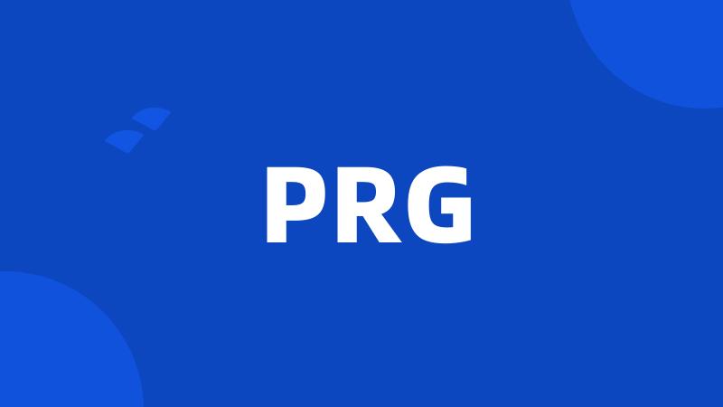 PRG