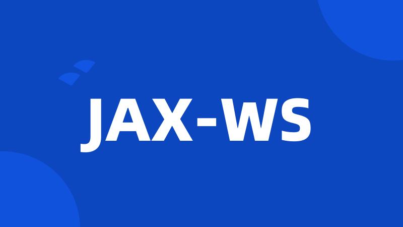 JAX-WS