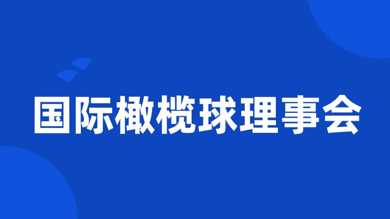 国际橄榄球理事会