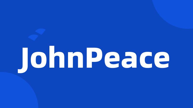 JohnPeace