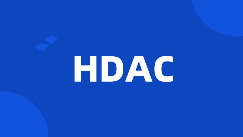 HDAC