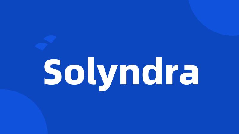 Solyndra