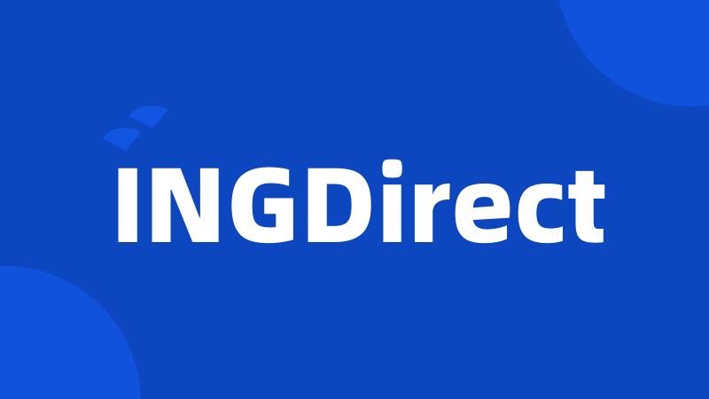 INGDirect