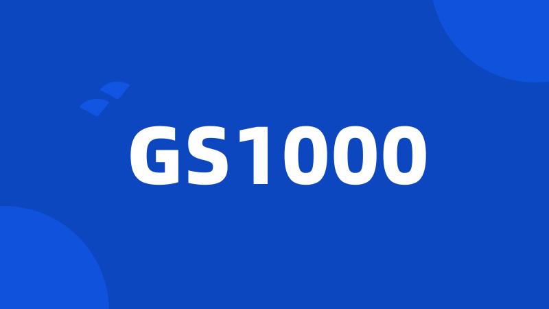 GS1000