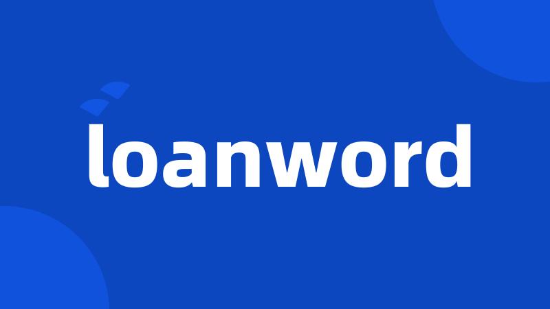 loanword