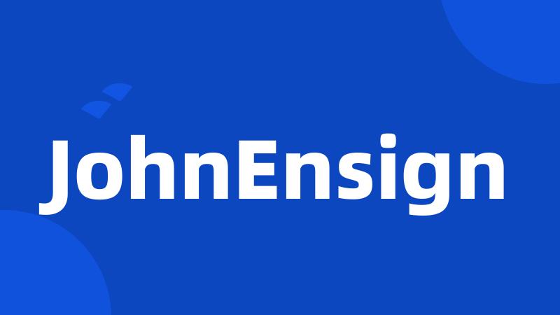 JohnEnsign