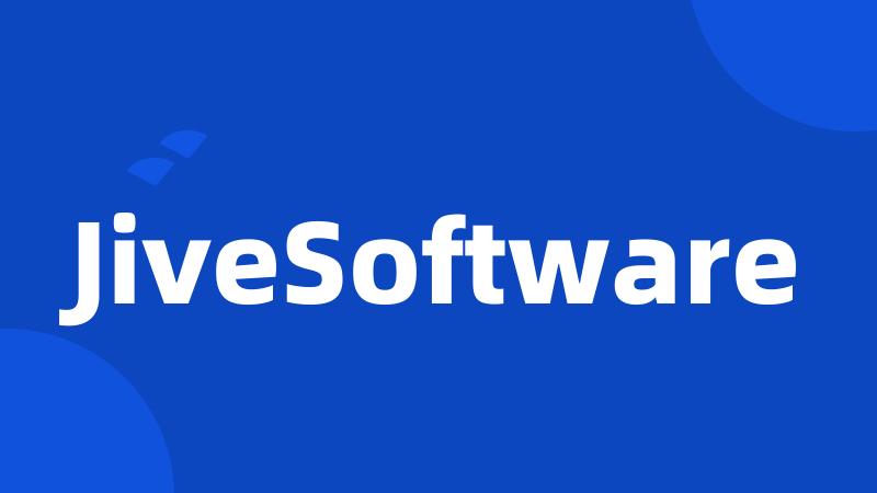 JiveSoftware