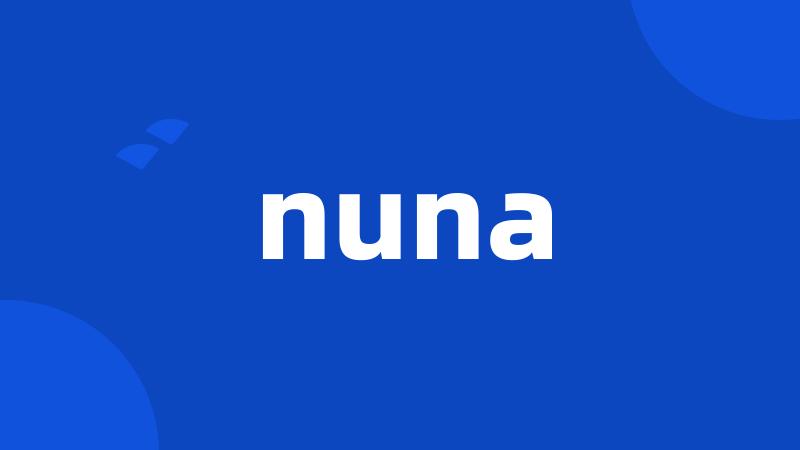 nuna