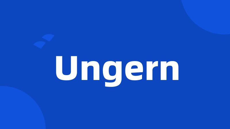 Ungern