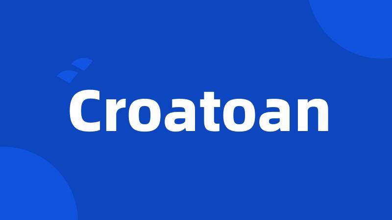 Croatoan