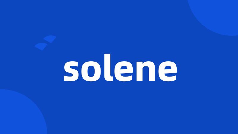 solene