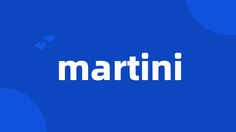 martini