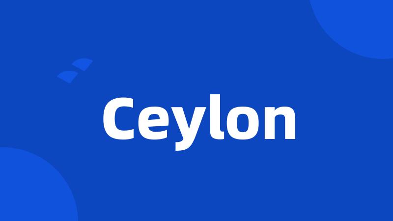 Ceylon