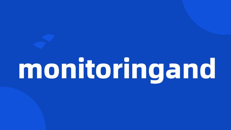 monitoringand