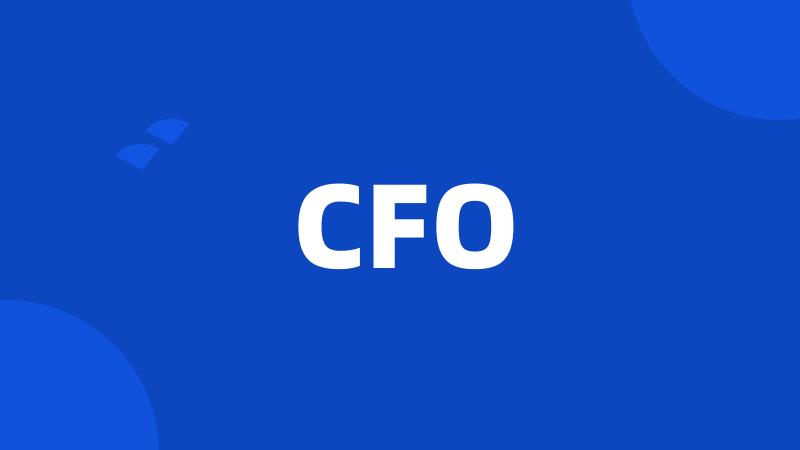 CFO