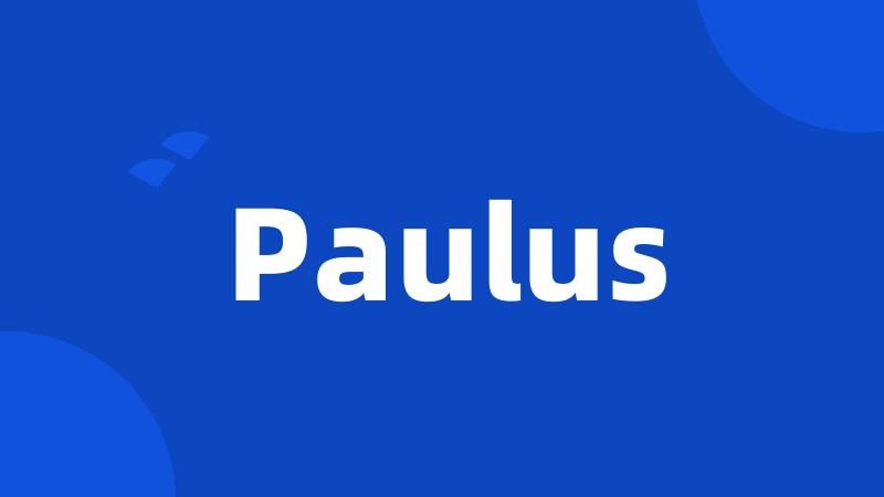 Paulus