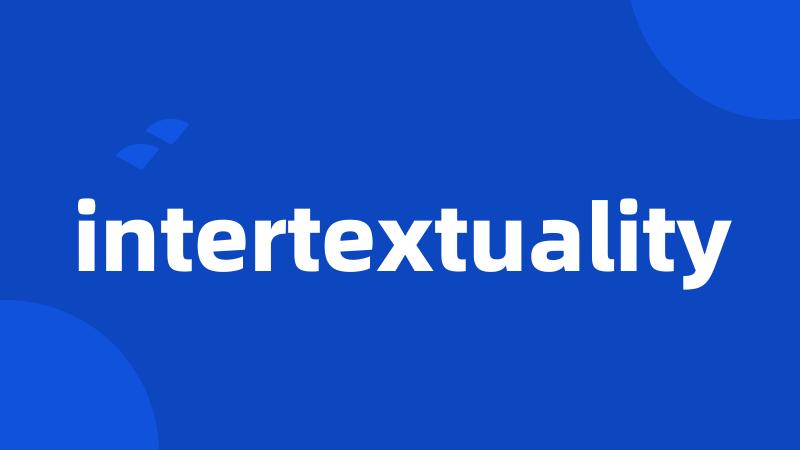 intertextuality