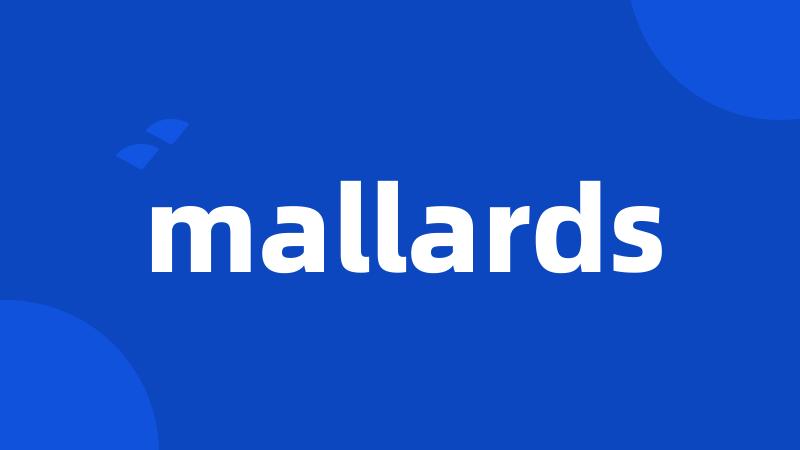 mallards