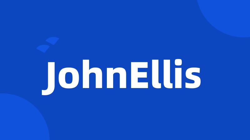 JohnEllis