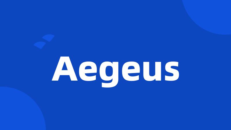 Aegeus