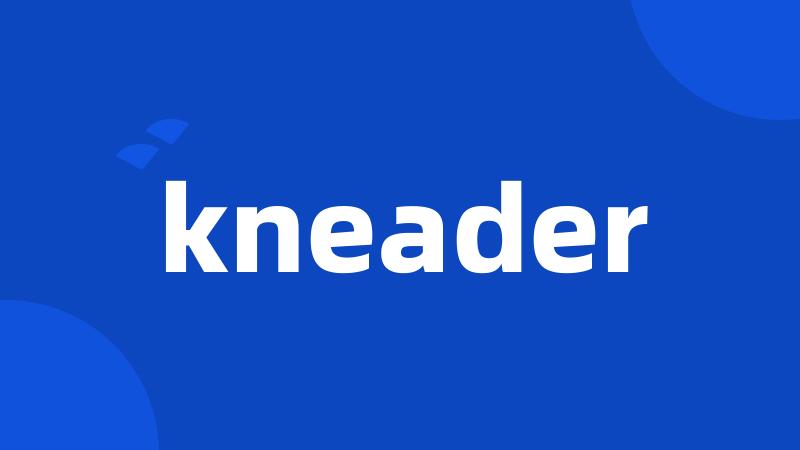 kneader