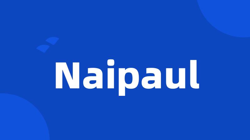 Naipaul