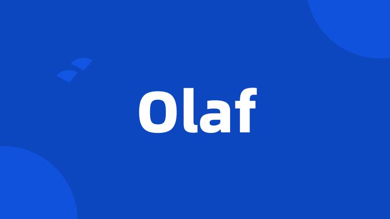 Olaf