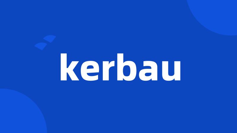 kerbau