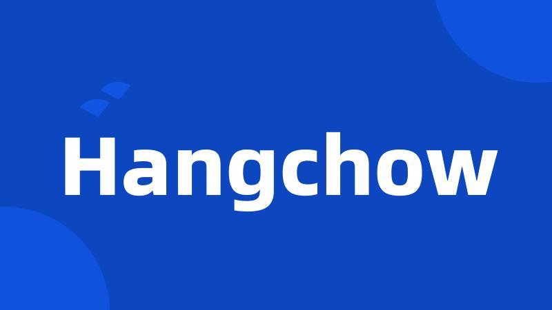 Hangchow