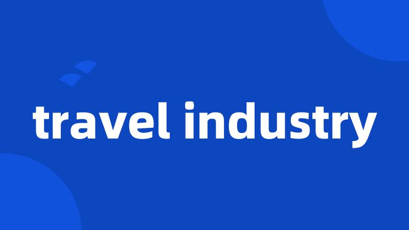 travel industry