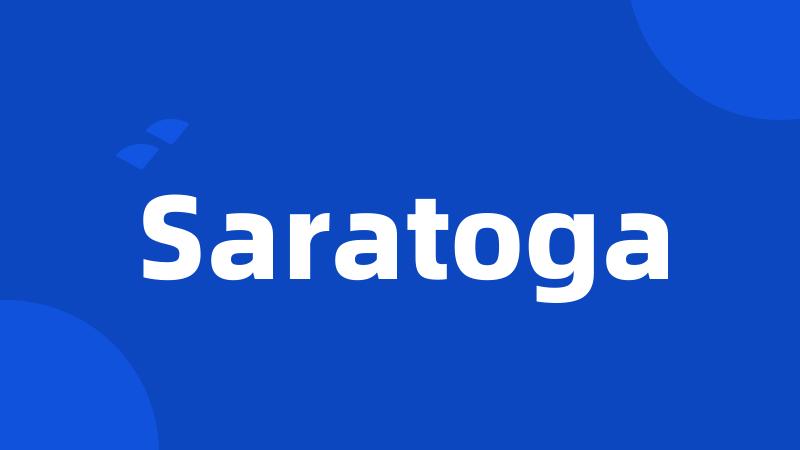 Saratoga