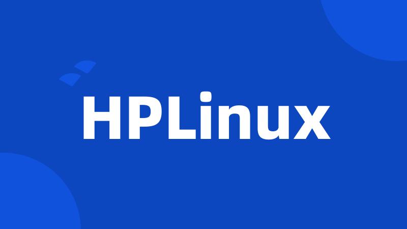HPLinux