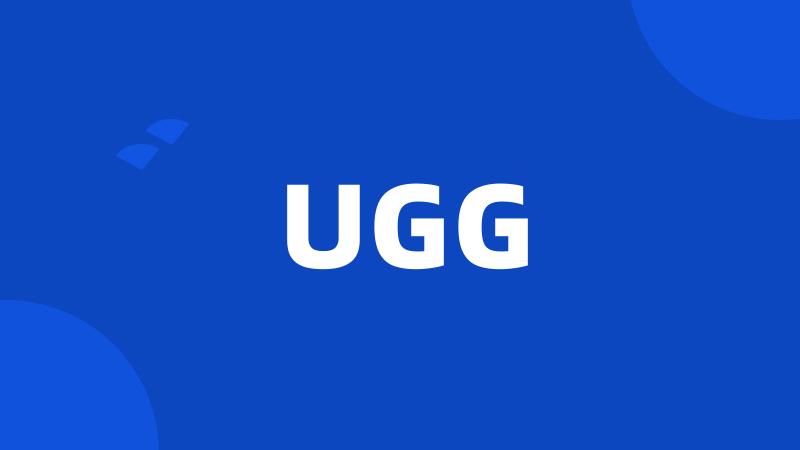 UGG