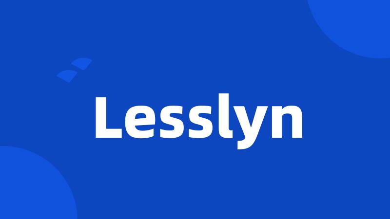 Lesslyn