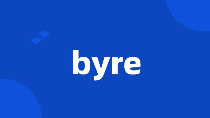 byre