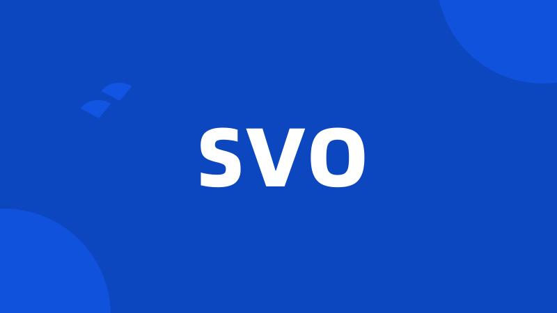 SVO