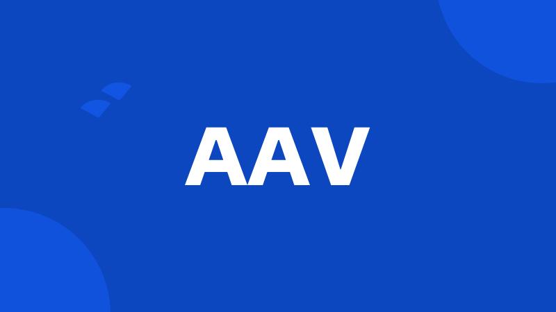 AAV