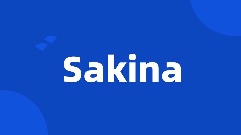 Sakina