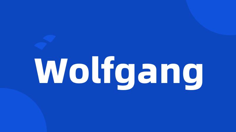 Wolfgang