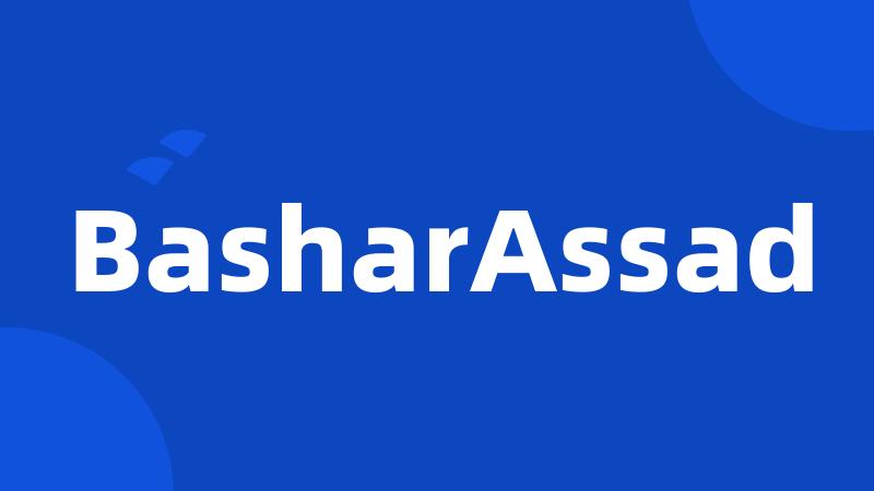 BasharAssad
