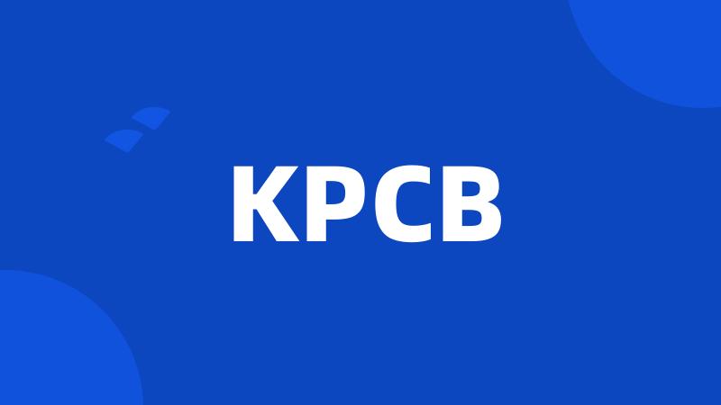 KPCB