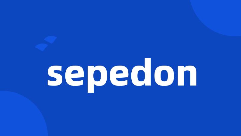 sepedon