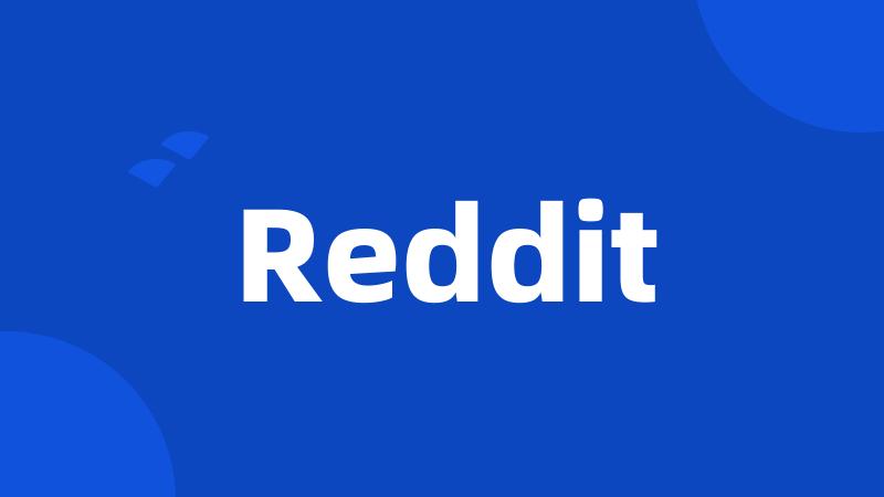 Reddit